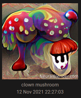 clown mushroom (second attempt)